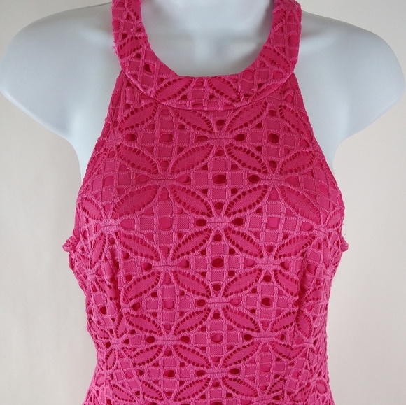 Bebop pink lace overlay skaters dress - Picture 7 of 7